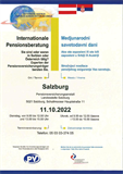 Plakat Internationale Pensionsberatung Pensionsversicherungsanstalt Salzburg
