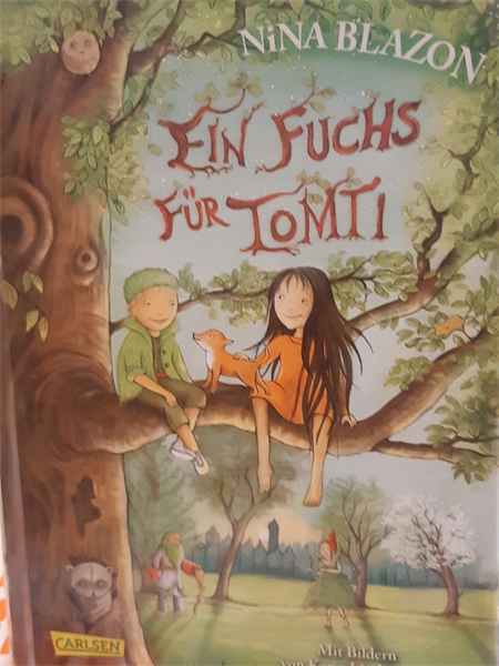 Cover Nina Blazon "Ein Fuchs für Tomti"